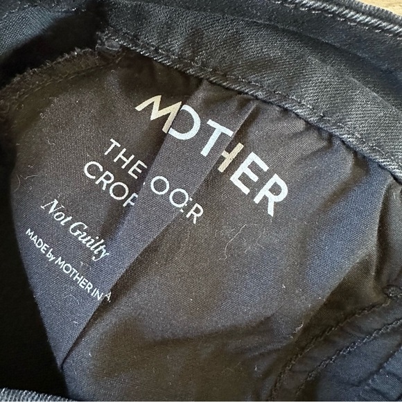 Mother Jeans The Looker Crop Not Guilty Black Skinny Jeans - Picture 5 of 10